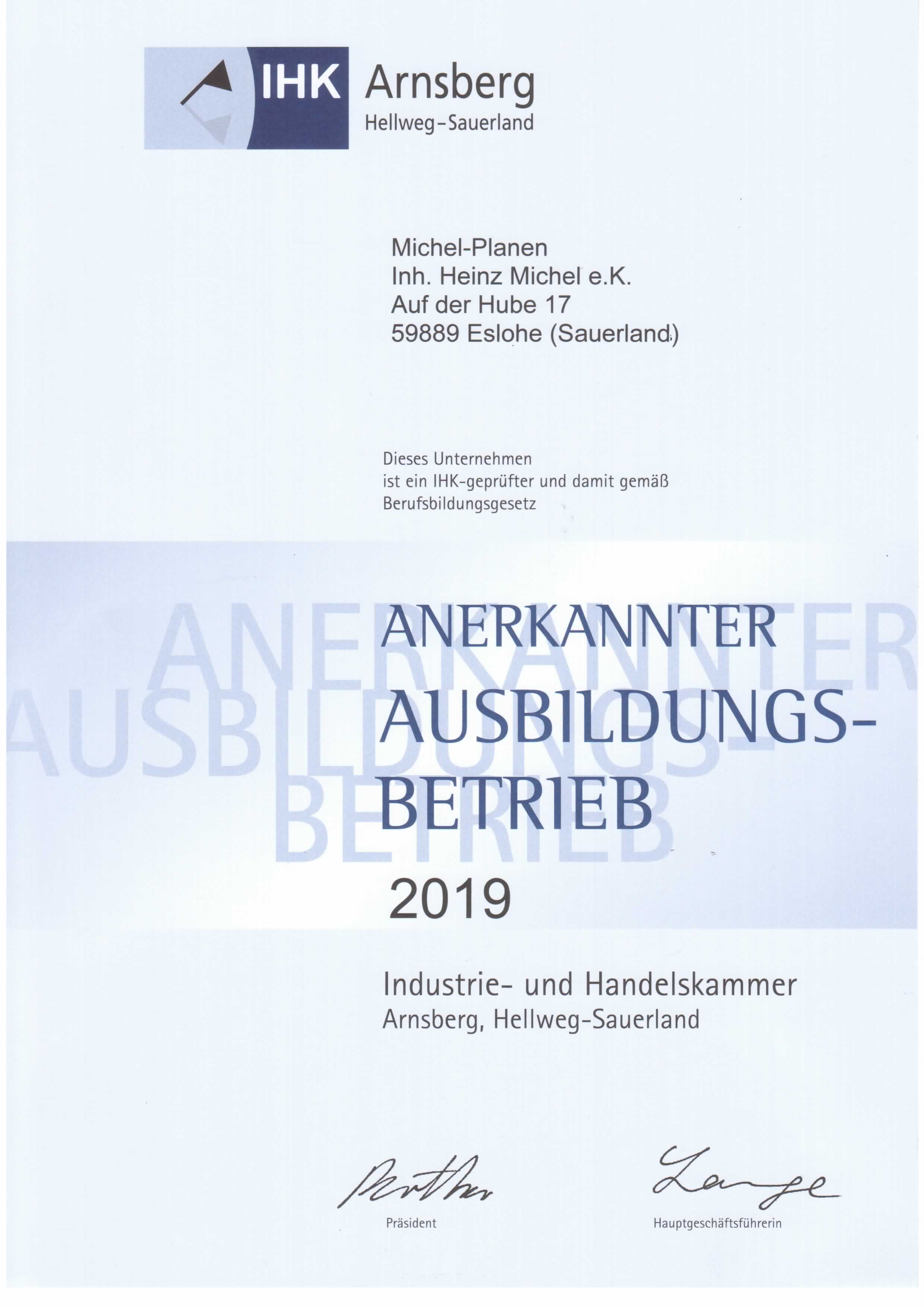 Ausbildungsbetrieb2019 Ausbildungsbetrieb2019